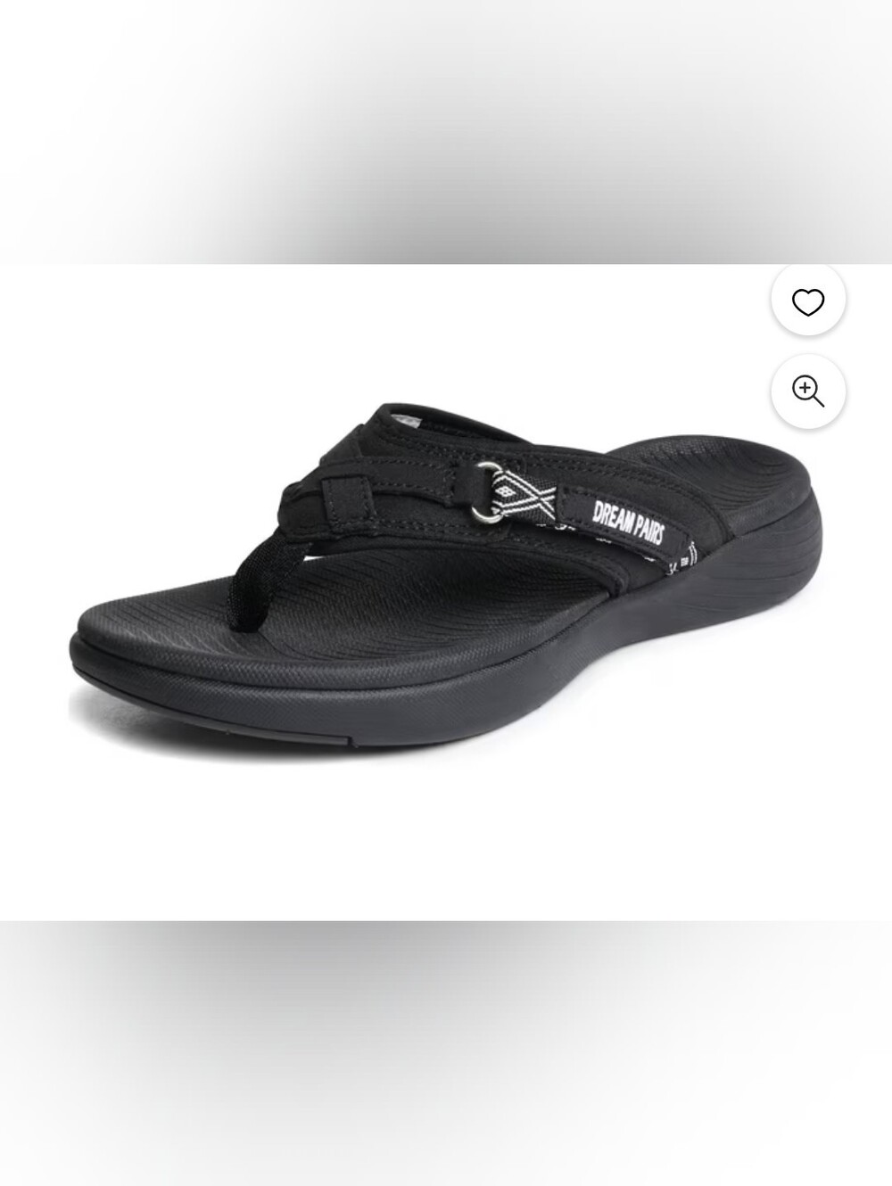 Women'S Fashion Flip Flops Comfort Arch Support Soft Cushion size 9 New